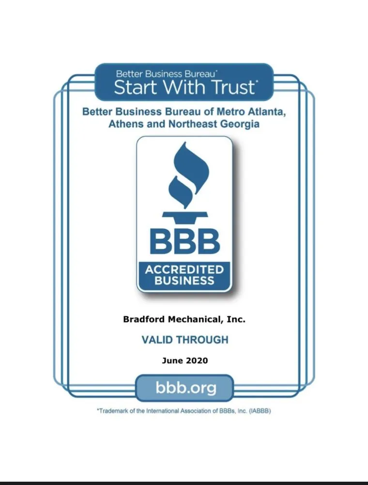 Slide of Bradford Mechanical Heating & Air