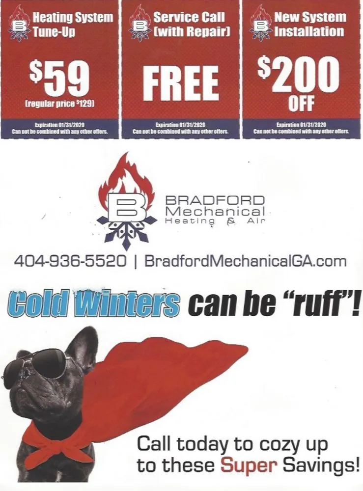 Slide of Bradford Mechanical Heating & Air