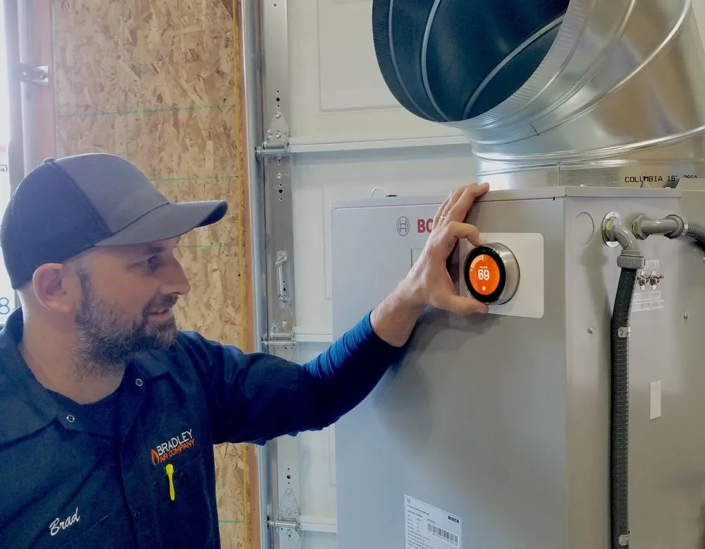 Slide of Bradley Air Company