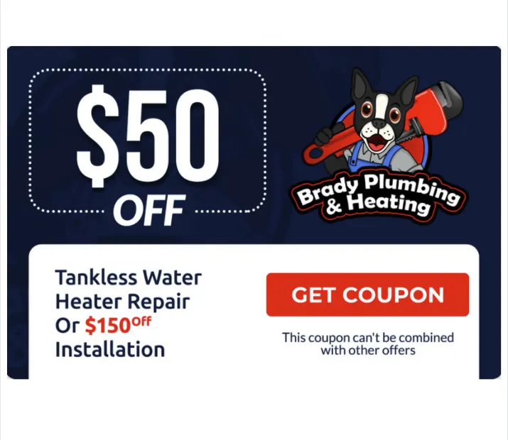 Slide of Brady Plumbing & HVAC