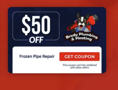 Slide of Brady Plumbing & HVAC