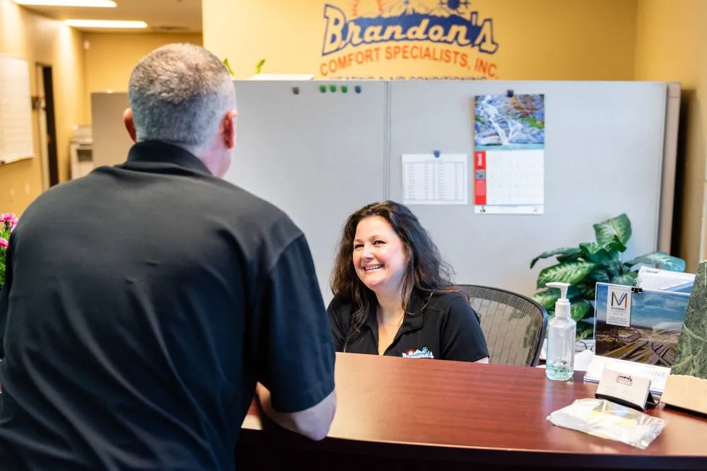 Slide of Brandon's Comfort Specialists