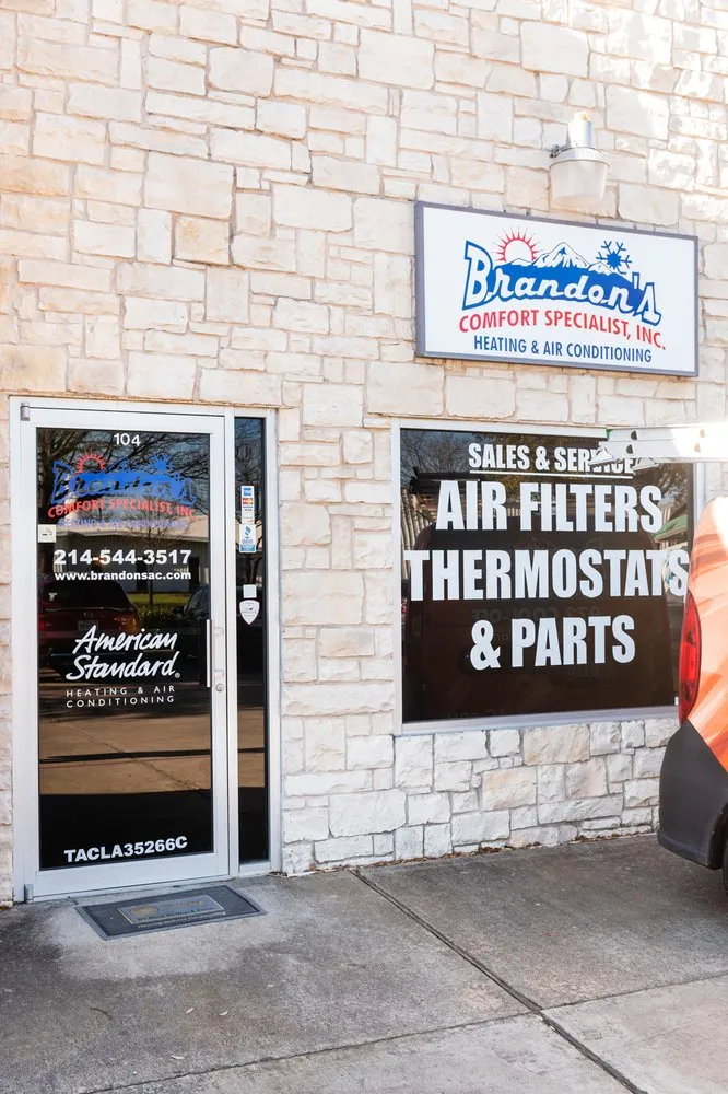 Slide of Brandon's Comfort Specialists