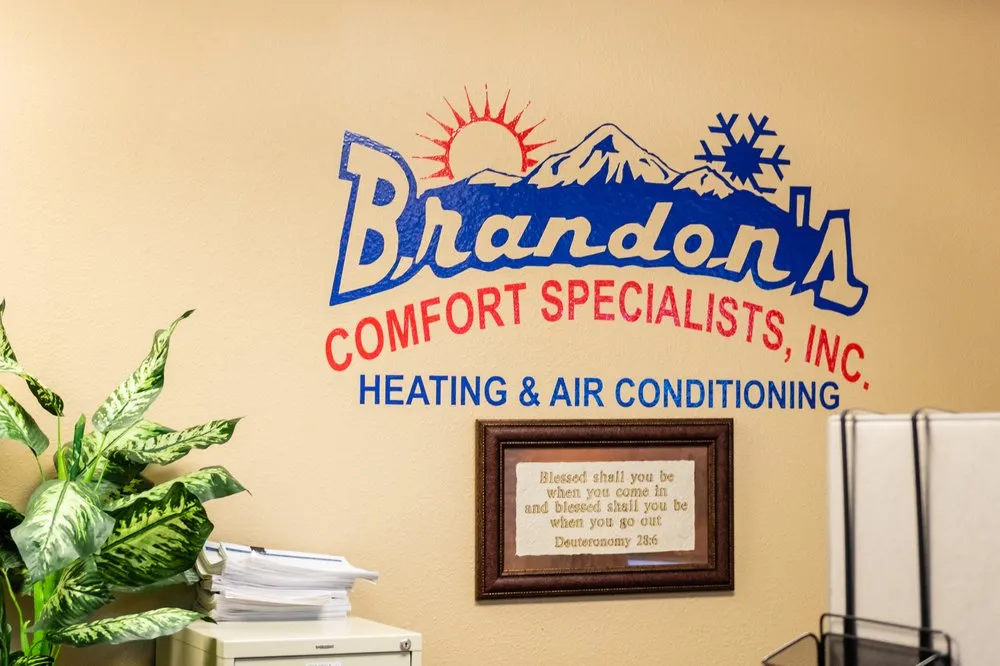 Slide of Brandon's Comfort Specialists