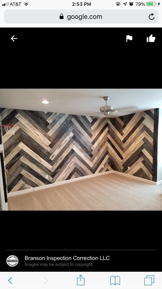 Slide of Branson Inspection Correction