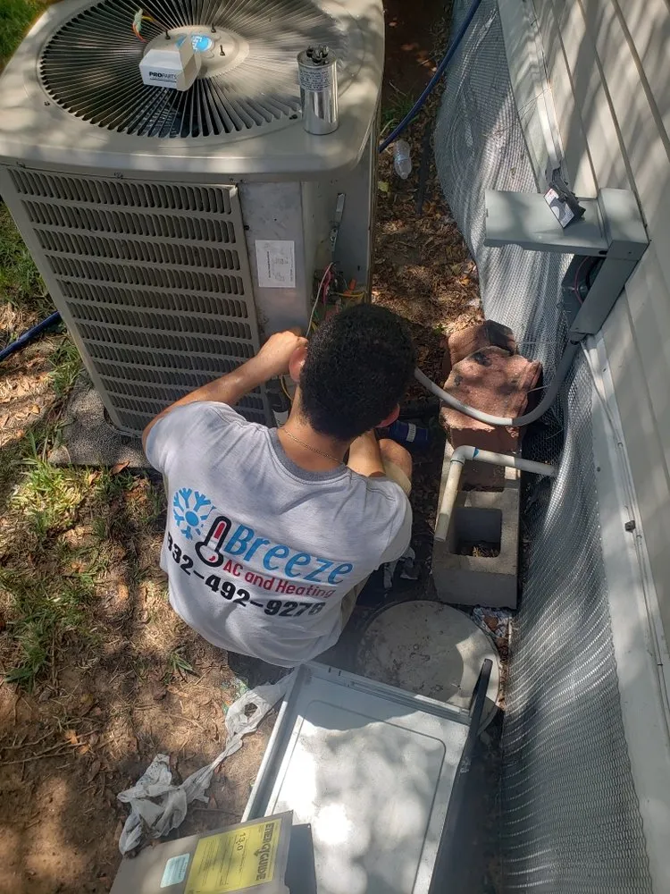 Slide of Breeze AC and Heating