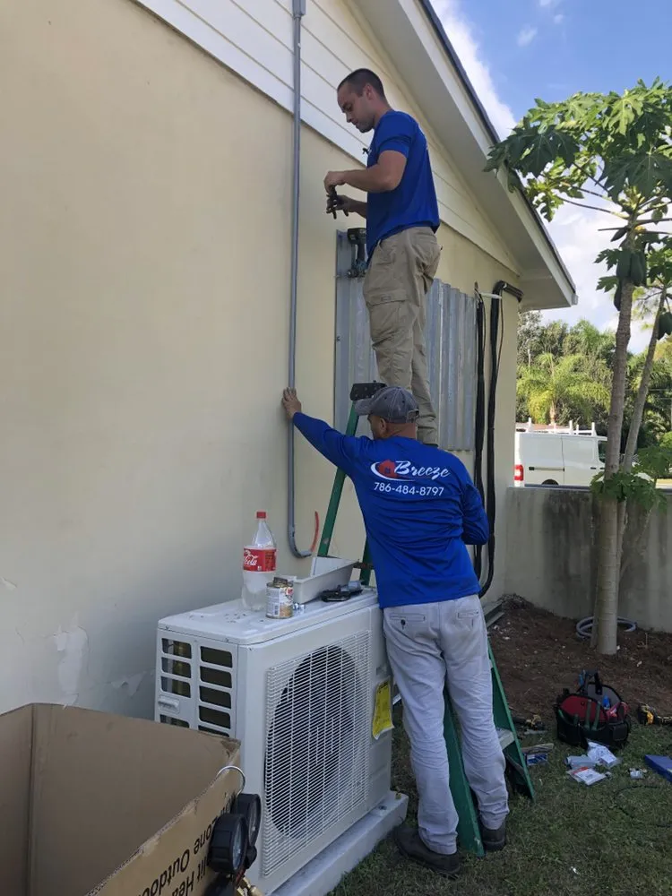 Slide of Breeze Air Heating and Cooling