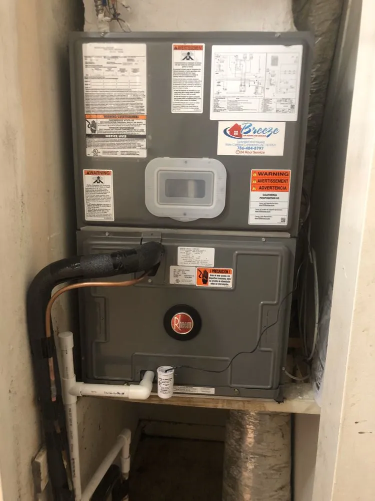 Slide of Breeze Air Heating and Cooling