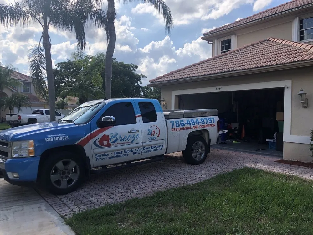 Slide of Breeze Air Heating and Cooling