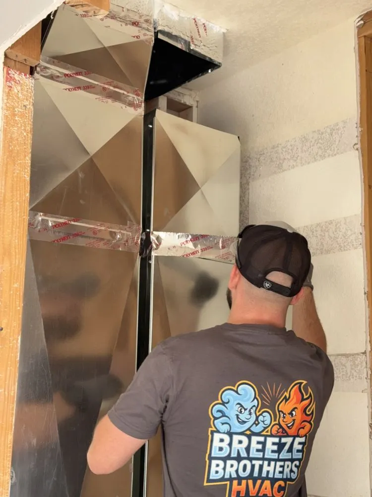 Slide of Breeze Brothers HVAC