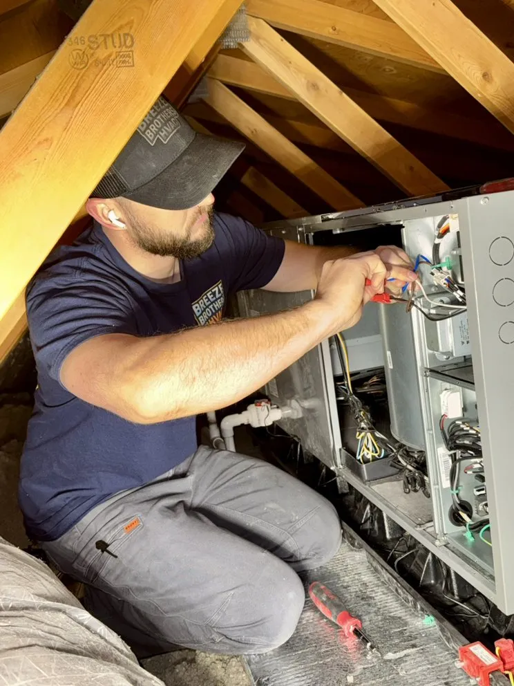Slide of Breeze Brothers HVAC