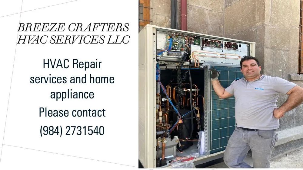 Slide of Breeze Crafters HVAC Services