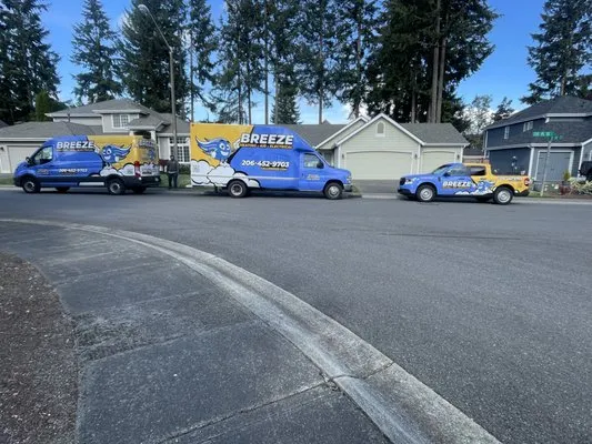 Breeze Heating Air & Electrical Logo