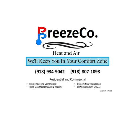 BreezeCo Heat and Air