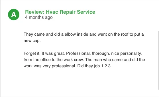 Slide of Breezin HVAC