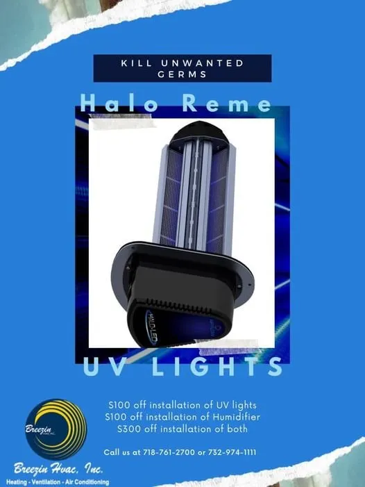 Slide of Breezin HVAC