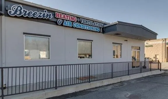 Slide of Breezin HVAC