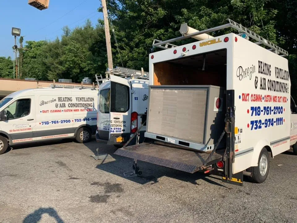 Slide of Breezin HVAC