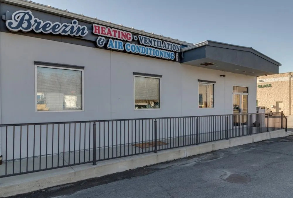 Slide of Breezin HVAC