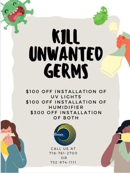 Slide of Breezin HVAC