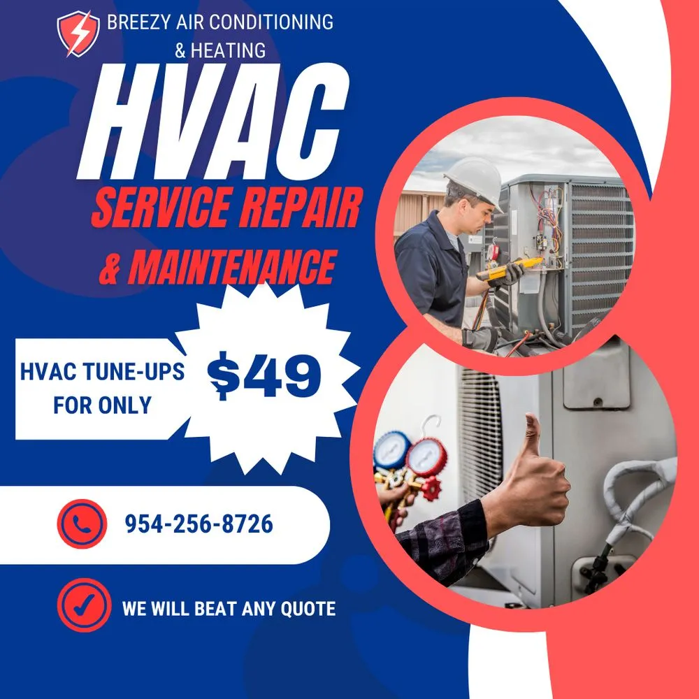 Slide of Breezy Air Conditioning & Heating