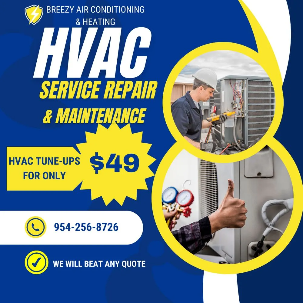 Slide of Breezy Air Conditioning & Heating