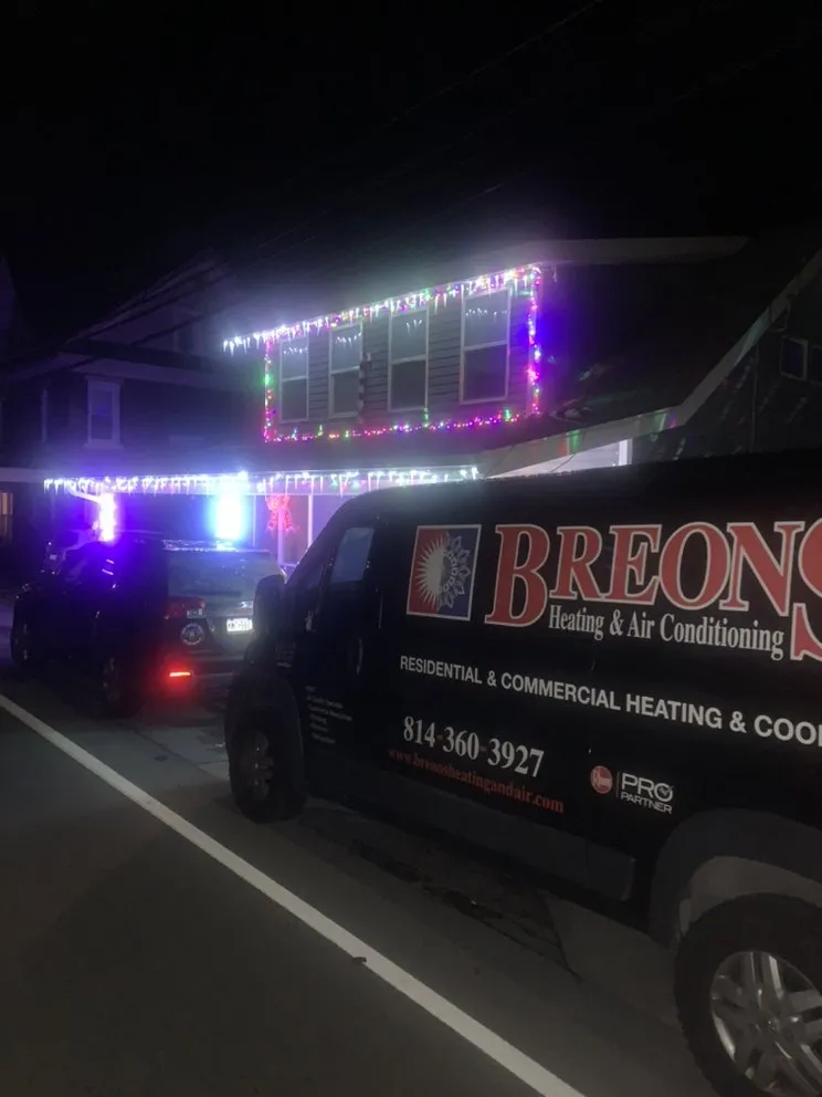 Slide of Breon's Heating and Air