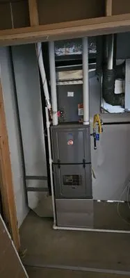 Brett's high efficiency, Heating and air conditioning