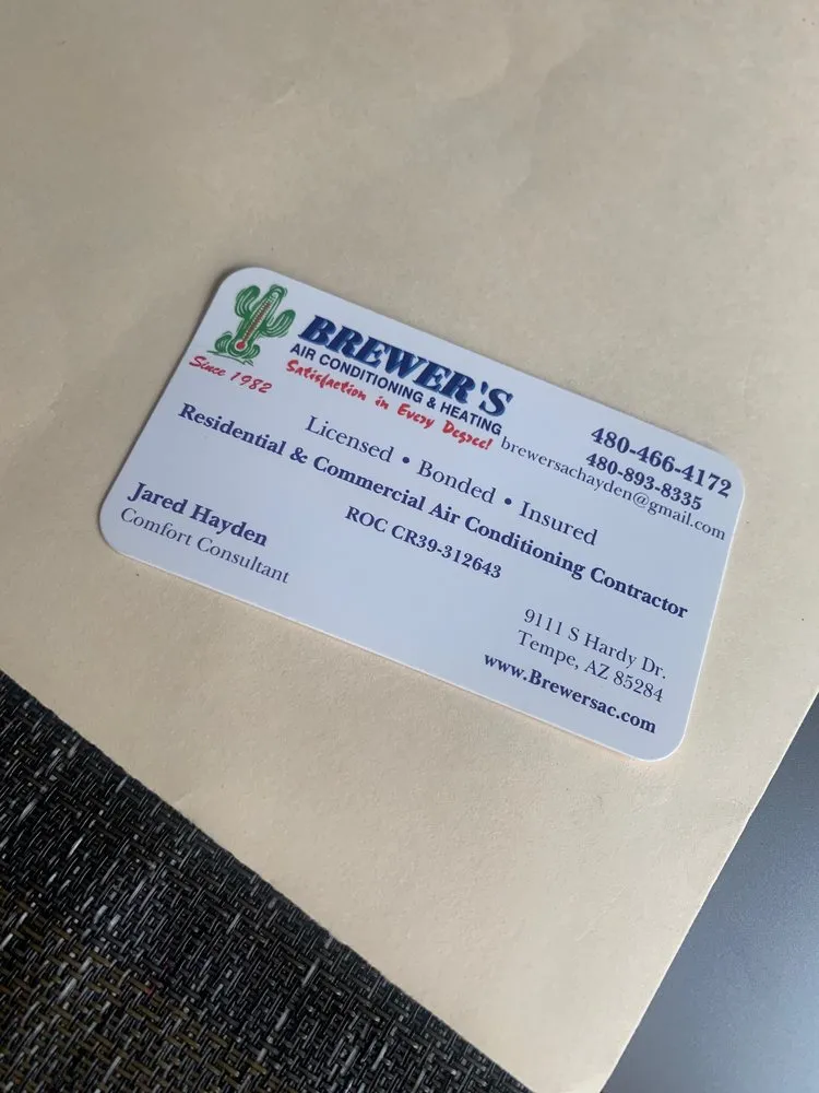 Slide of Brewer's Air Conditioning & Heating