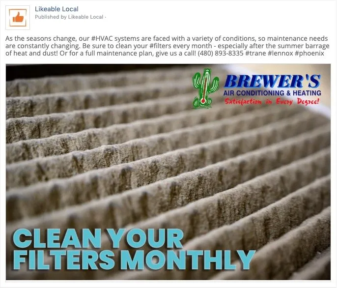 Slide of Brewer's Air Conditioning & Heating