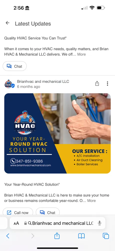 Slide of Brian HVAC And Mechanical