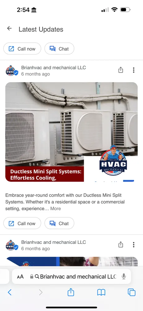 Slide of Brian HVAC And Mechanical