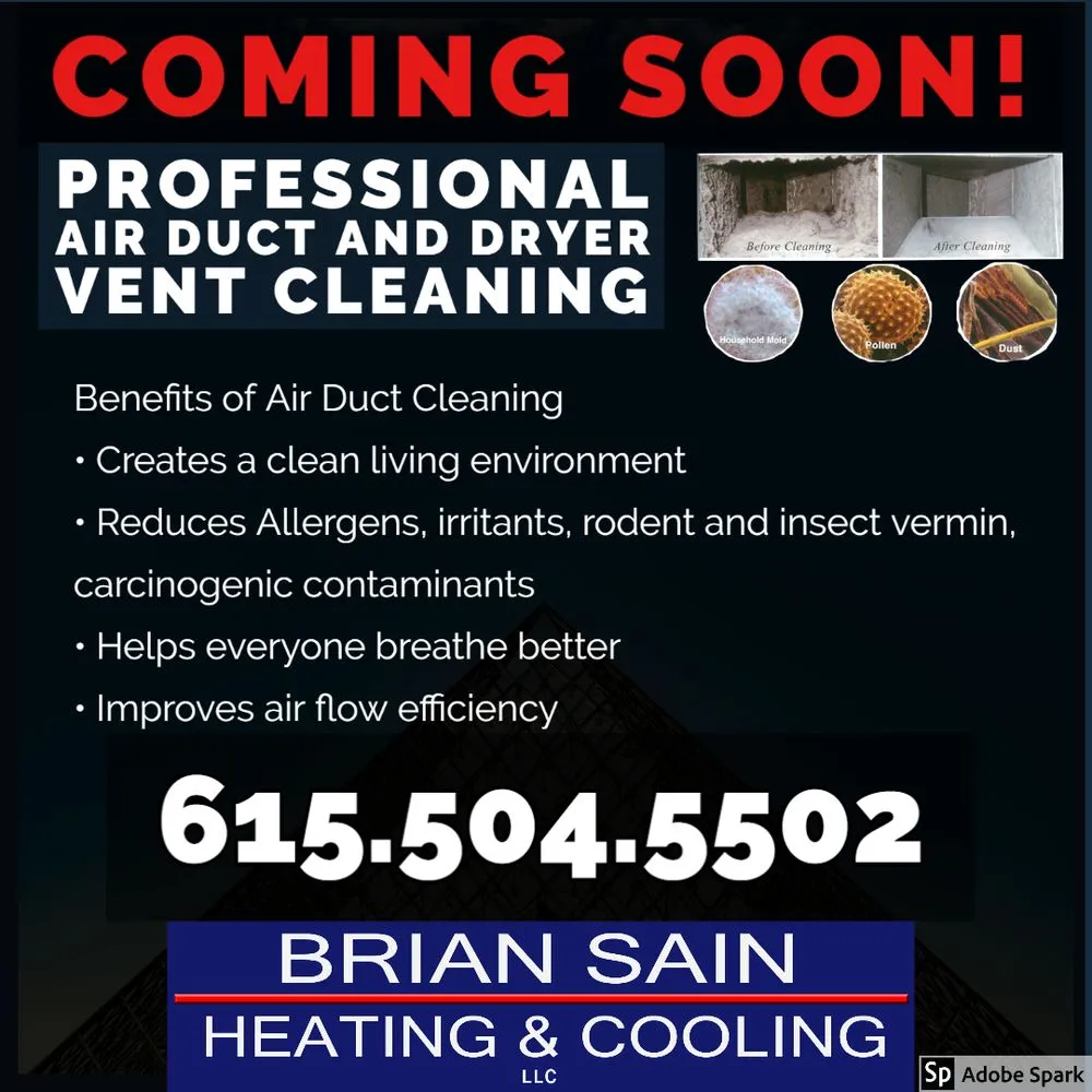 Slide of Brian Sain Heating & Cooling