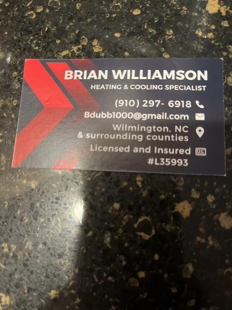 Slide of Brian Williamson Heating & Cooling Services