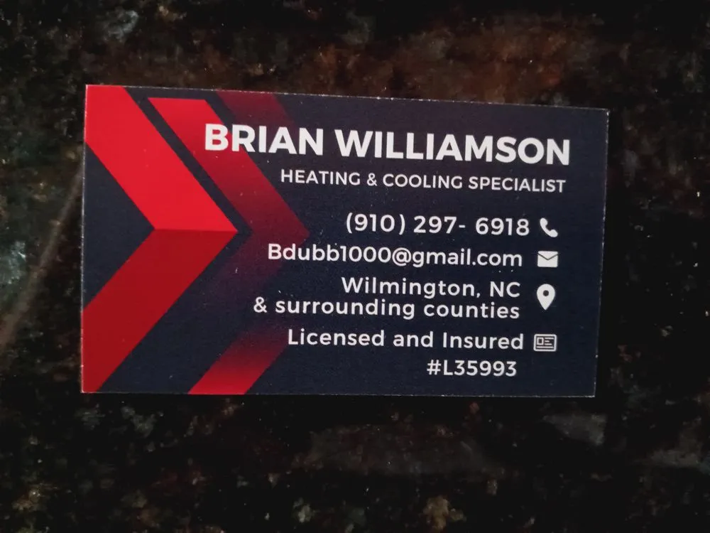 Slide of Brian Williamson Heating & Cooling Services