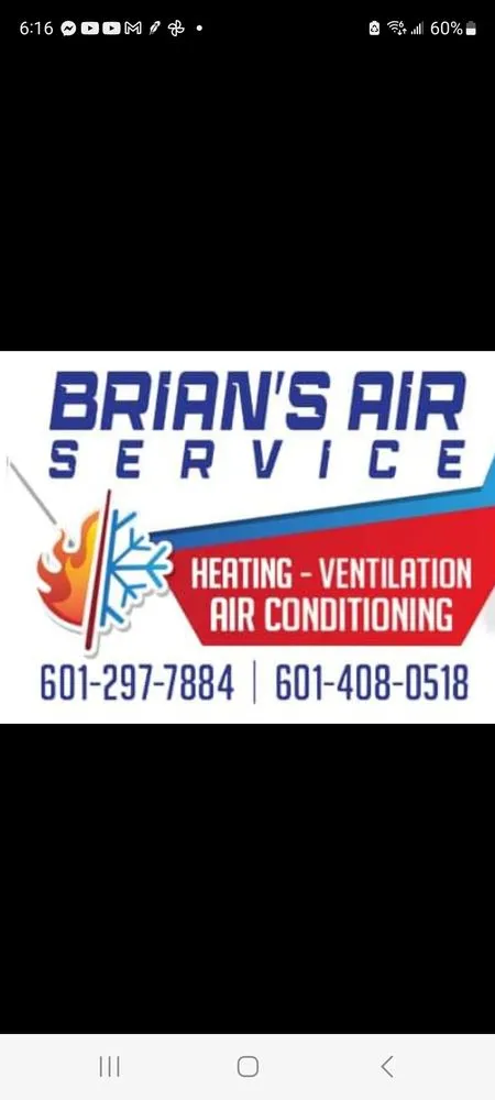 Slide of Brian's Air Service