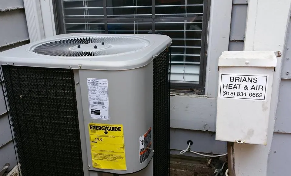 Slide of Brian's Heat and Air