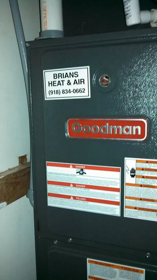 Slide of Brian's Heat and Air