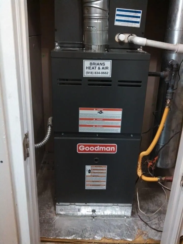 Slide of Brian's Heat and Air