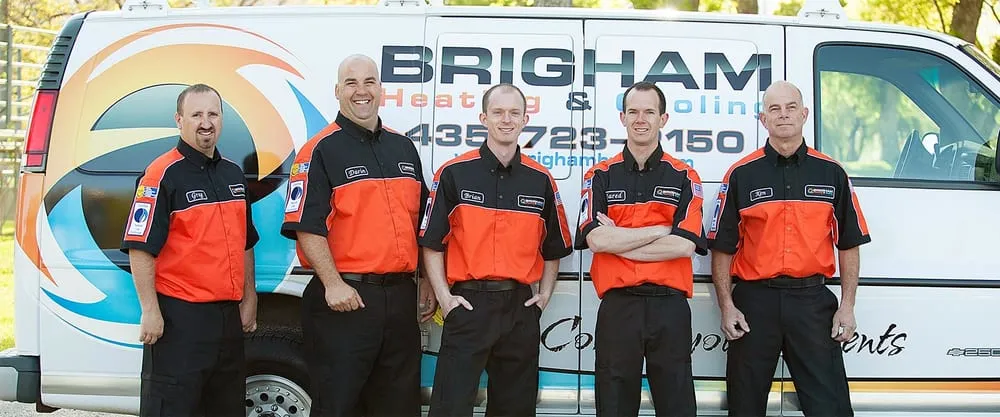 Slide of Brigham Heating and Cooling