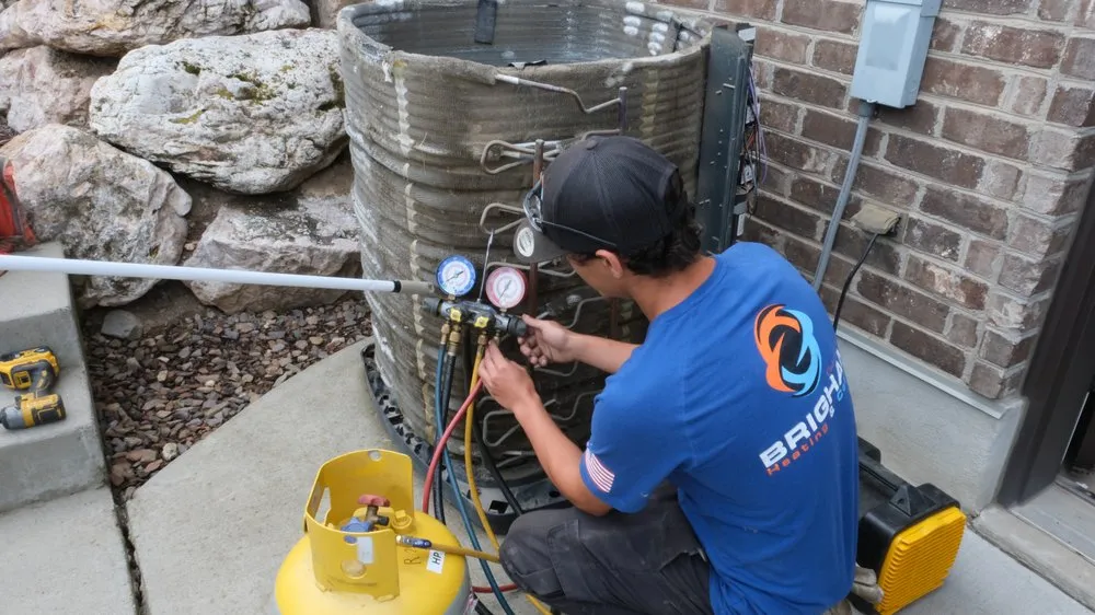 Slide of Brigham Heating and Cooling