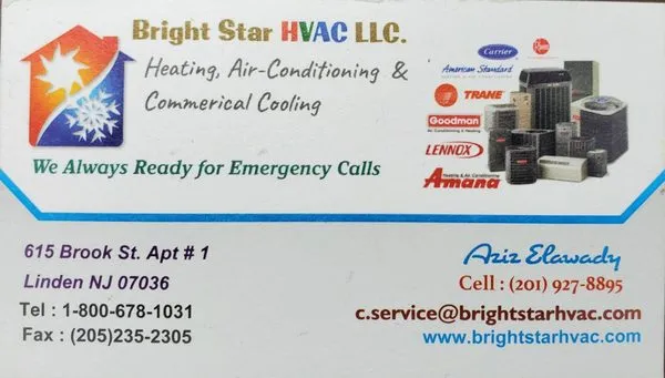 Bright Star HVAC Logo