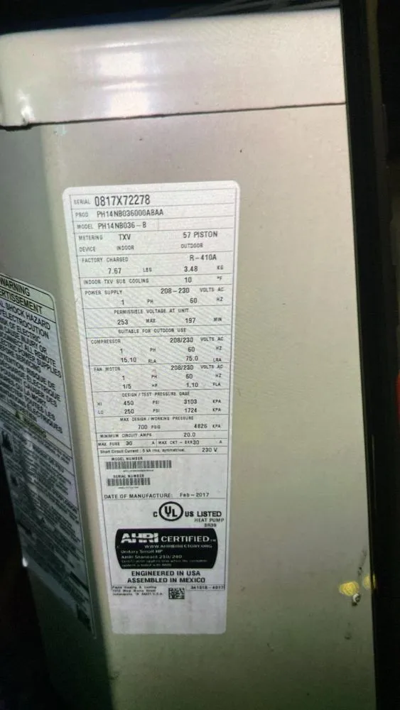 Slide of Brioso Refrigeration