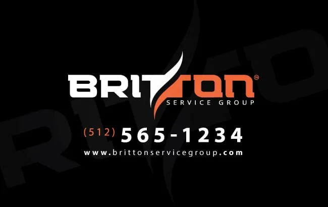 Slide of Britton Service Group