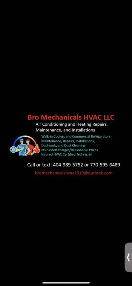 Slide of Bro Mechanicals HVAC