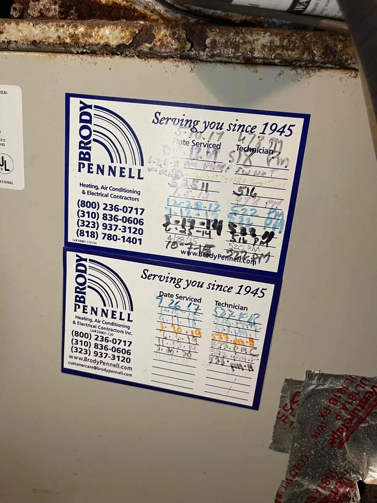 Slide of Brody Pennell Heating & Air Conditioning