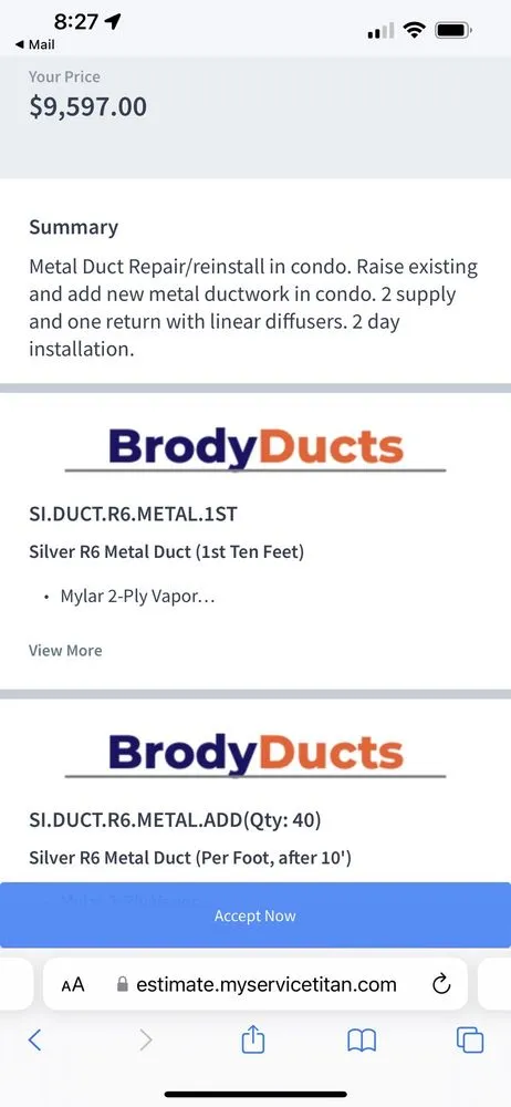 Slide of Brody Pennell Heating & Air Conditioning