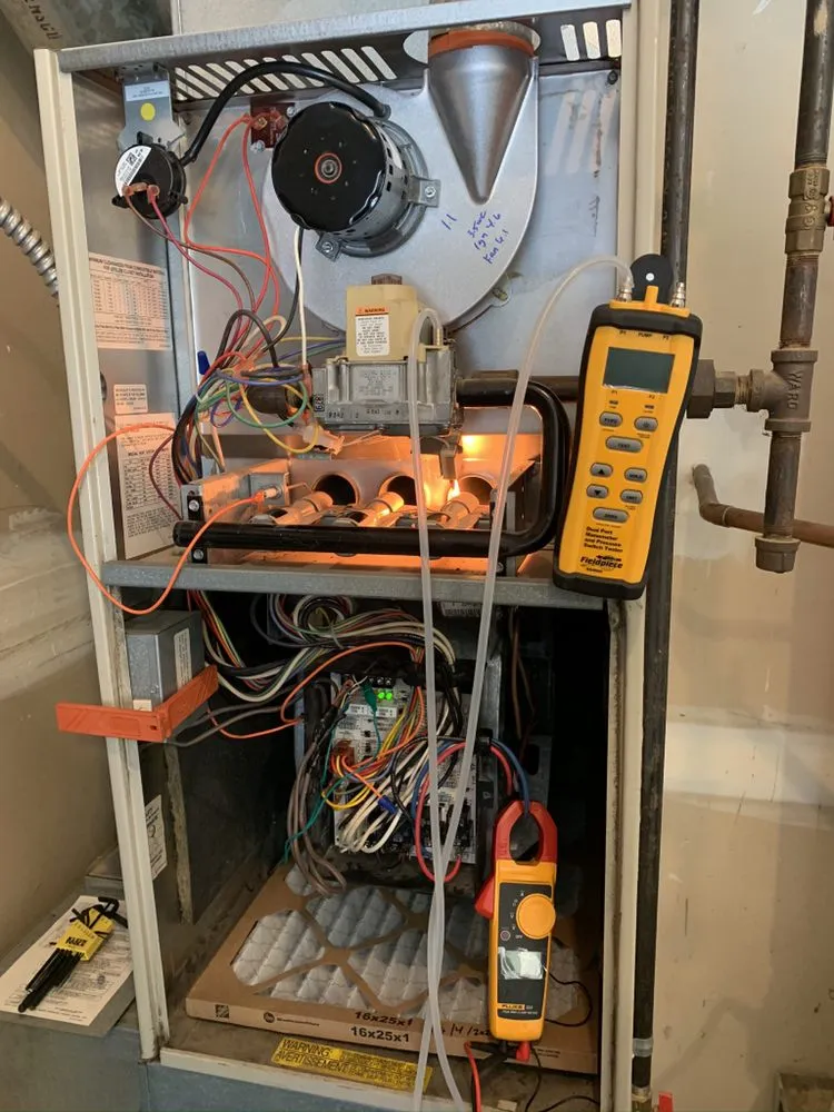 Slide of Bronze Heating and Air