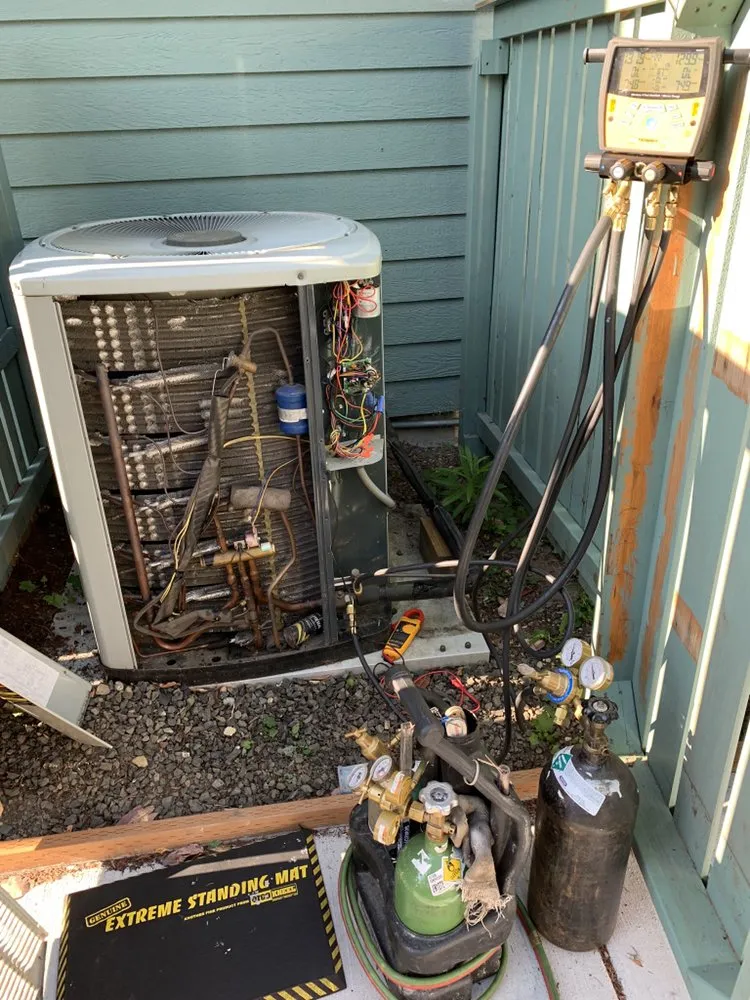 Slide of Bronze Heating and Air