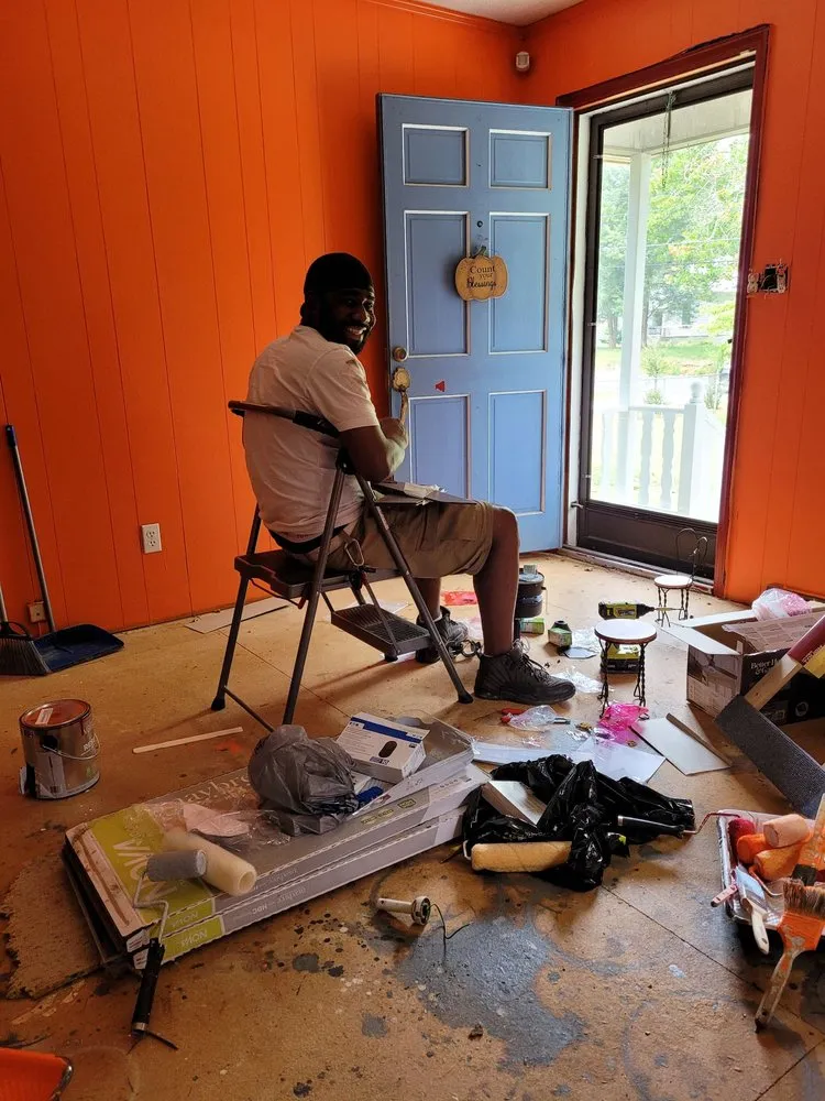 Slide of Brothas in hand